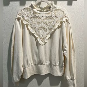 Express Sweatshirt (creamy white, size XL)
